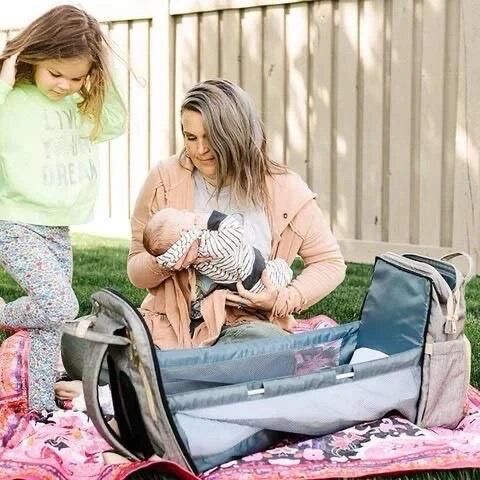 MomHug™Cozy Pack Diaper Backpack