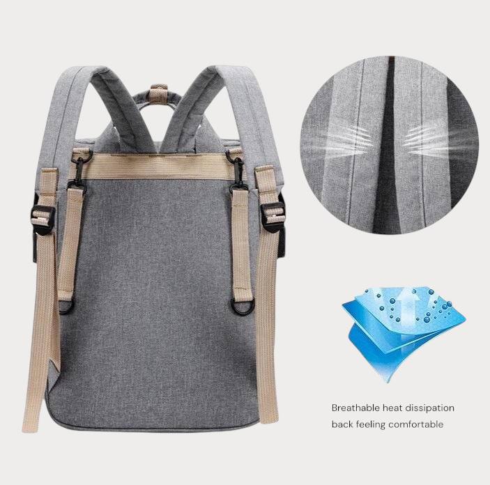 MomHug™Cozy Pack Diaper Backpack